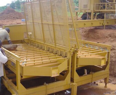 振動(dòng)沙金溜槽,振動(dòng)渦流選金溜槽