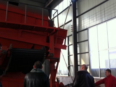 俄羅斯客戶定購大型選金設(shè)備