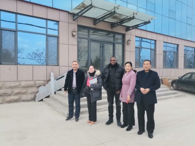 埃塞俄比亞客戶來廠選購選金機(jī)器